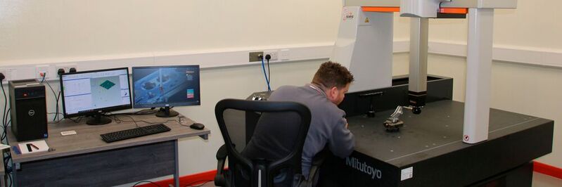 The new Mitutoyo CMM in operation at CWN Engineering