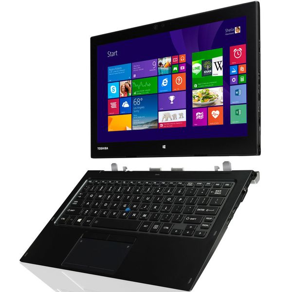 Das Modell Portégé Z20t-C hat eine Größe von 12,5 Zoll. (Bild: Toshiba)