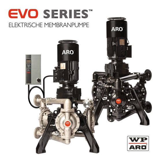 Die neue elektrische Membranpumpe Evi von Ingersoll Rand Aro (Bild:  Ingersoll Rand)