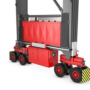 Mit dem Hybridantrieb von Konecranes wird ein Diesel-RTG zu einem dieselelektrischen Hybrid-RTG.