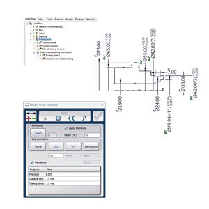 “CAM Plan Turning,” can quickly and consistently enrich turning contours with all relevant manufacturing information.(Source:  Open Mind)
