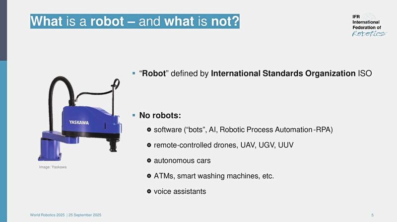 Industrieroboter legen zu: Robotikverband IFR zeigt weltweites Wachstum. (Bild: IFR)