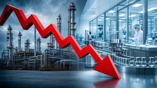 Auf der Pressekonferenz zum Quartalsbericht nennt der VCI drei Hauptprobleme der Branche: Bürokratie, Energiepreise und Rohstoffknappheit.(Bild:  KI-generiert)