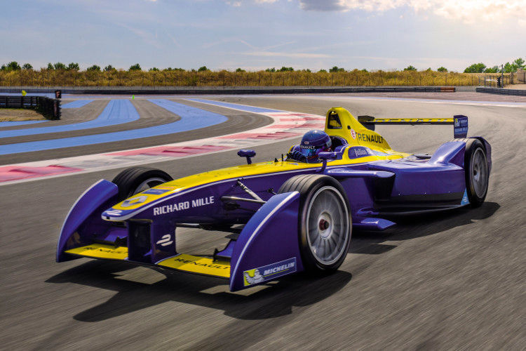 Für die Formel E entwickelt Renault Sport in den kommenden Jahren einen Antriebsstrang, bestehend aus einem Elektromotor und einem Getriebe. (Foto: Renault)