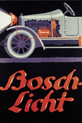 Die Lichttechnik hat seit den Anfängen des Automobils eine beeindruckende Entwicklung vollzogen. (Foto: Bosch)