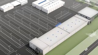 Auf dem gut 42.000 Quadratmeter großen Gelände wickelt die Beresa-Gruppe ihr gesamtes Gebrauchtwagengeschäft ab. So werden die übrigen Standorte entlastet, und der Aufbereitungsprozess läuft mit maximaler Effizienz. (Bild: Baresa)