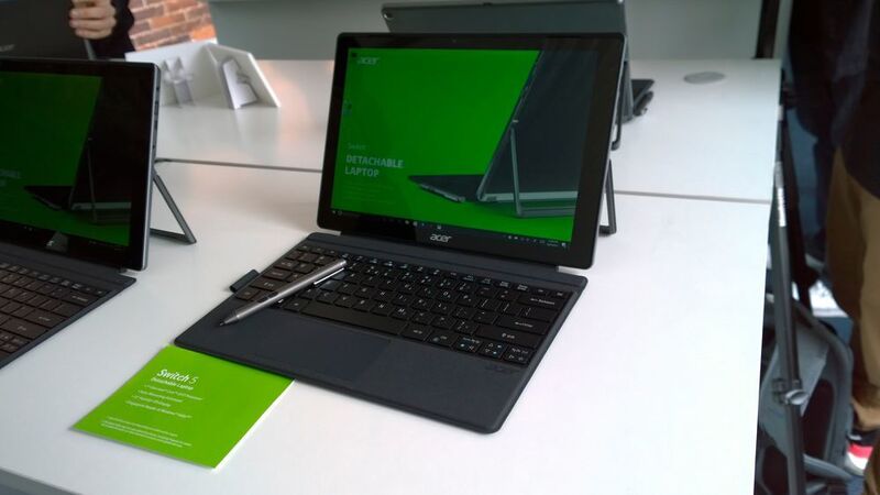Der Acer Switch 5 kommt trotz eines Kaby-Lake-U-Prozessors ohne aktive Kühlung mit einem Lüfter aus. (Vogel IT-Medien)