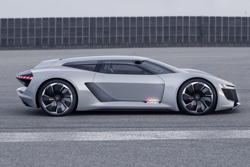 500 Kilometer Reichweite soll die Elektro-Flunder von Audi bieten.  (Audi)