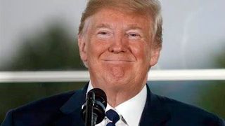 Donald Trump hat gut lachen, denn er zieht wieder ins Weiße Haus ein. Der deutschen Industrie zieht es aber eher die Mundwinkel nach unten, wenn sie daran denkt, wie abhängig sie etwa von digitalem Know-how aus den USA ist. Hier einige Umfrageergebnisse ... (Bild: Bagonlio)