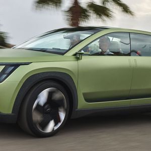 Die SUV-Studie soll vor allem bei Familien Interesse wecken, die große Platzbedürfnisse haben.(Bild:  Skoda)