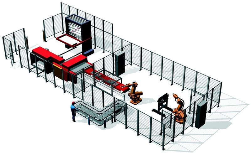 Kernkompetenzen von Binar Protect sind die Vernetzung und Sicherheit von Fertigungsprozessen. (Bild: Binar Handling)