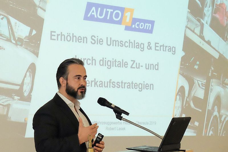 Robert Lasek, Geschäftsführer von Auto1.com, sieht „ganz Europa als einen Markt“. (Zietz/»kfz-betrieb«)