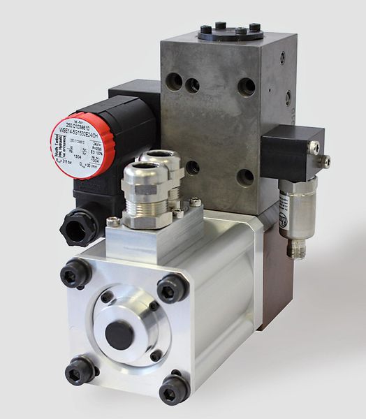 Bild 4: Das DECV-Ventil arbeitet im Gegensatz zu den üblichen Servoventilen ohne empfindliche Vorsteuerkreise – es wird direkt betätigt durch einen Servomotor. (Bild: Voith)