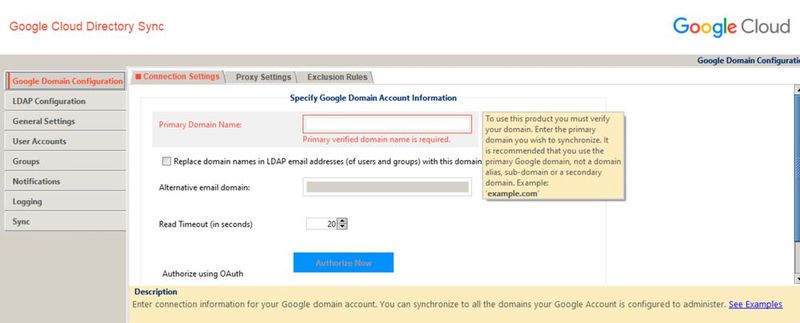 Google Cloud Directory Sync ermöglicht die Synchronisierung von lokalen AD-Umgebungen mit der Cloud. (Bild: Joos / Google)