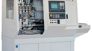 Mit dem MM Award im Bereich Erodieren ausgezeichnet: Die Microfor-Baureihe von Poalux erreicht einen Durchmesserbereich, der bislang nur durch Lasertechnik gefertigt werden konnte. Bild: Posalux (Archiv: Vogel Business Media)