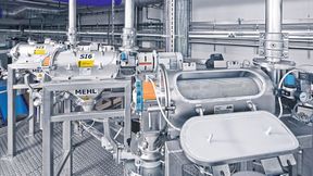 Siebmaschinen E360 mit Siebzylinder aus Metall (Bild: AZO GmbH)