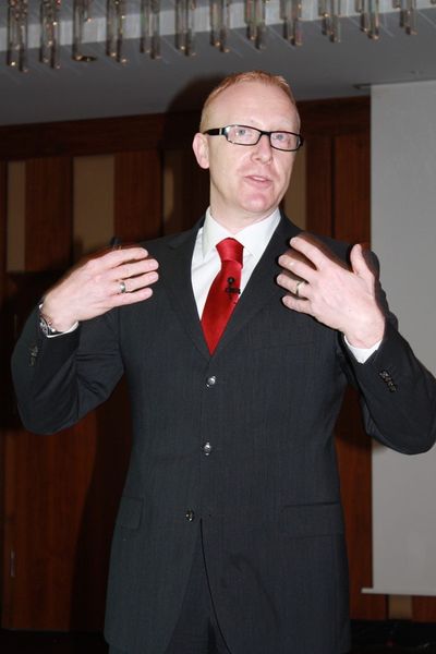 Olaf Kaiser, iTeam-Geschäftsführer, betonte das enorme Vernetzungs-Potenzial der Kooperationspartner. (Archiv: Vogel Business Media)