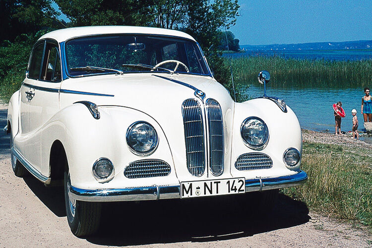 Nomen est omen: Der BMW 501 trug den einprägsamen Spitznamen „Barockengel“. (Foto: BMW)