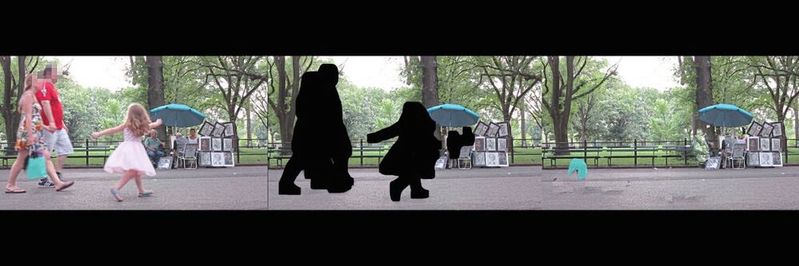 Anonymisierung von Personen in einer zufälligen Aufnahme. Anonymisierung von Personen in einer zufälligen Aufnahme.