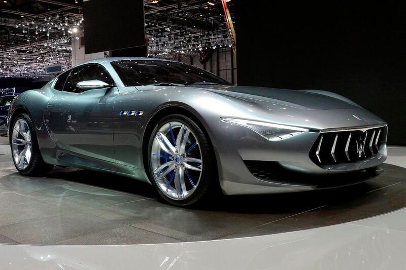 2014 präsentierte Maserati auf dem Genfer Autosalon den angeblich schon seriennahen Alfieri. (Maserati)