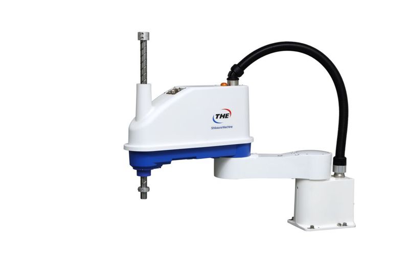 Der THE800 hat eine Armlänge von 800 mm und bietet Hochgeschwindigkeitsbetrieb mit präziser Bewegungsbahn.  (Bild: BPC Naoki Yamada)