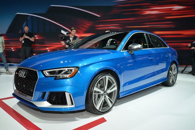 Audi feiert in New York ein wahres RS-Festival. Dazu bei tragen der RS 3 ... (Newspress)