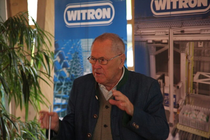 Walter Winkler hat das Unternehmen Witron 1971 gegründet. (Hofmann)