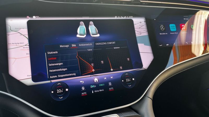 6. Die Sitze:  Die ohnehin bequemen Sitze lassen sich sehr individuell justieren, zum Beispiel die Unterstützung für den unteren Rücken.  (Bild: Simon – VCG)