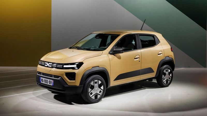 Dacia zeigte in Genf die Neuauflage des Elektro-Kleinwagens Spring. (Bild: Dacia)