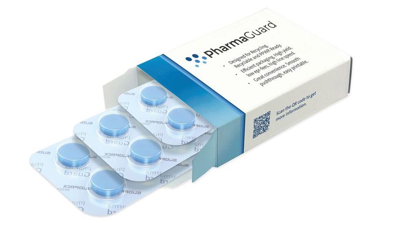 Recyclingfähige Blisterverpackung Pharma Guard von Südpack Medica(Bild:  Susan Trigg / Südpack Medica)