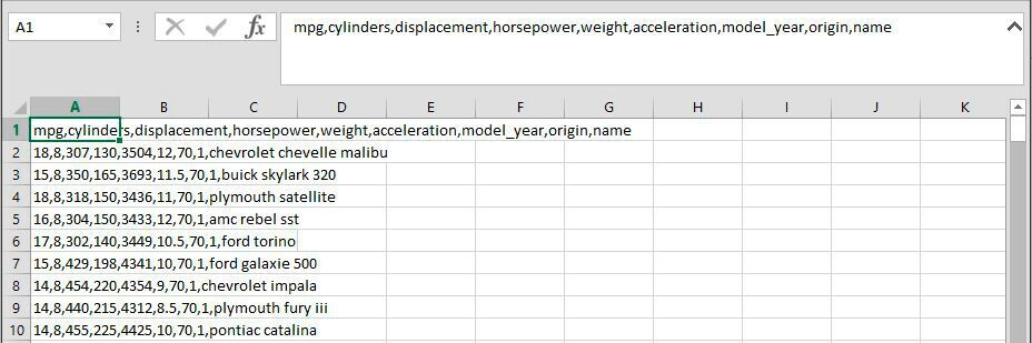 Machine Learning mit Python: CSV-Datei für neuronale Netze aufbauen