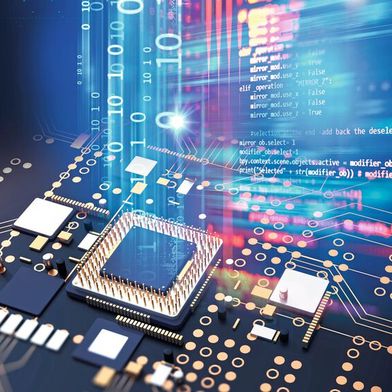 In Verbindung mit digitalen Zwillingen können die Werkzeuge von Siemens und CE-List die Hardware integrierter Schaltungen schon vor deren Realisierung simulieren und die Software testen, bevor die Hardware betriebsbereit ist. (Bild: © monsitj - AdobeStock)