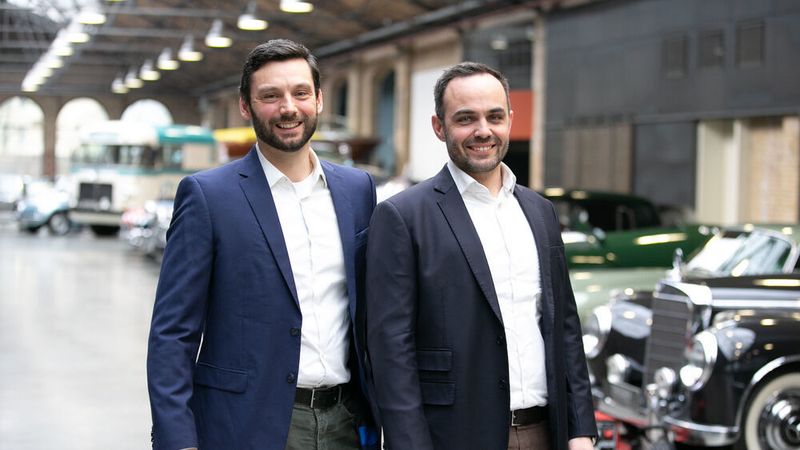 Die Geschäftsführung von Kontrol: Geschäftsführer Andreas Lauringer (rechts) und neuer CFOO Robert Janžek (links). (Kontrol)