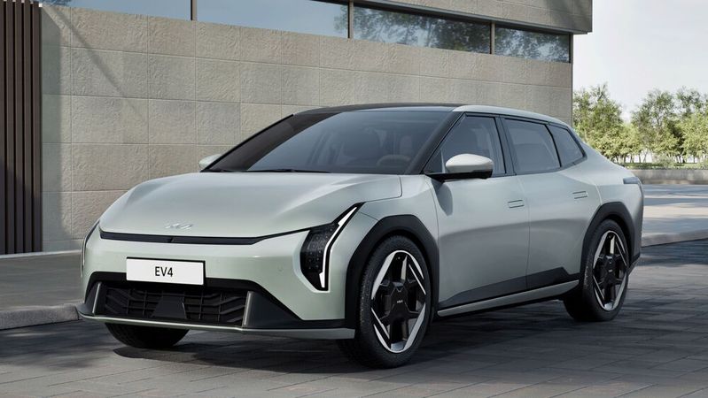 Mit dem EV4 bringt Kia dieses Jahre eine neue Elektrobaureihe auf den Markt.(Bild:  Kia)