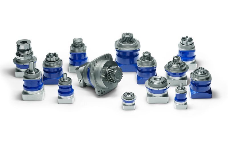 Produktportfolio der Wittenstein alpha: High-End-Planetengetriebe kommen beispielsweise in der Verpackungstechnik, Druck- oder Werkzeugmaschinen zum Einsatz. (Bild: Wittenstein)