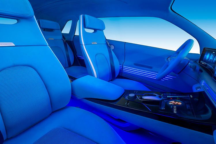 Außerdem nutzt ein Luftbefeuchter den von der Brennstoffzelle als Abfallprodukt emittierten Wasserdampf, um das Klima im Innenraum zu verbessern. (Hyundai)