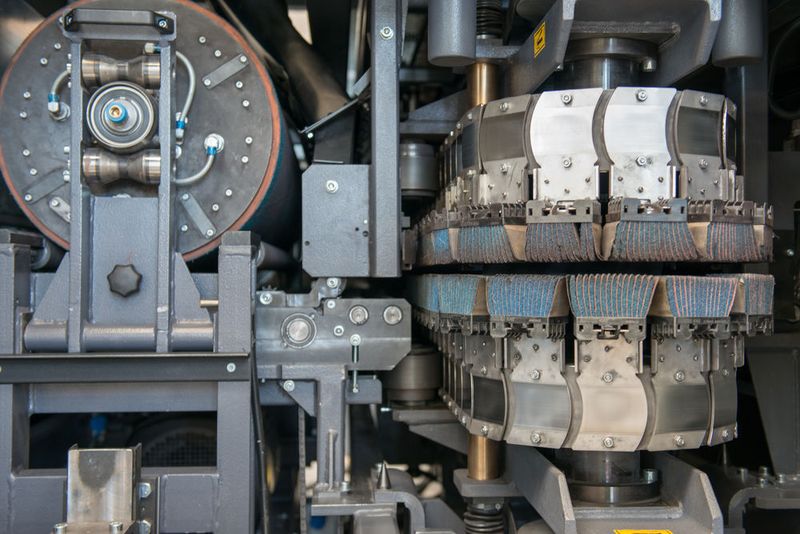 Für das Entgraten dicker Bleche zeigt Arku auf der Deburring Expo 2015 den Edgebreaker. (Arku Maschinenbau)