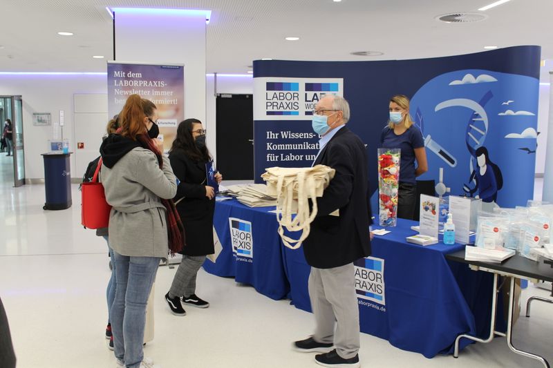 Willkommen auf der LAB-SUPPLY Münster 2020 (LABORPRAXIS, C. Lüttmann)