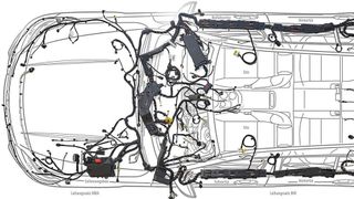 Konventionelle Energiebordnetzarchitektur.  (Bild: Leoni)