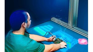 Das im KoBeLU-Projekt kontextbewusste System soll Personen wie ein persönlicher Coach beim Lernen begleiten und motivieren. So ermöglicht es Lernenden die eigenständige Lösung auch komplexer praktischer Aufgaben. (Bild: Matrix Vision)