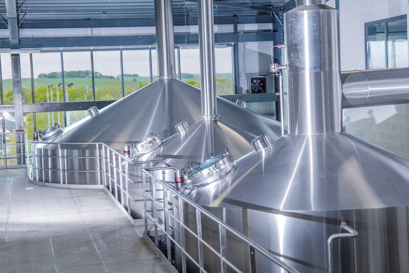 Sudhaus von Ziemann Holvrieka: Das Unternehmen bietet die komplette
Brauereitechnik von der Malzannahme bis zum Drucktankkeller aus einer
Hand an. (Ziemann Holvrieka)