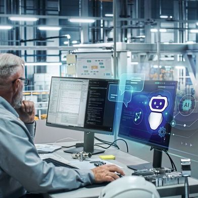 Ein denkbarer Anwendungsfall im Bereich der Werkzeugmaschine ist die automatisierte Erstellung eines Teileprogramms für Werkzeugmaschinen. (Bild: Siemens AG)