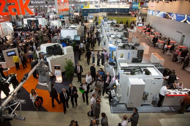 Reflet en image du salon AMB en 2012. (Messe Stuttgart)