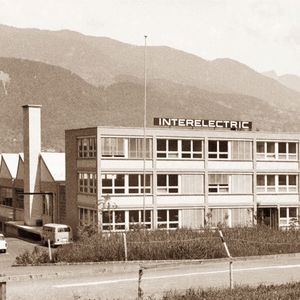 Das Firmengebäude 1963