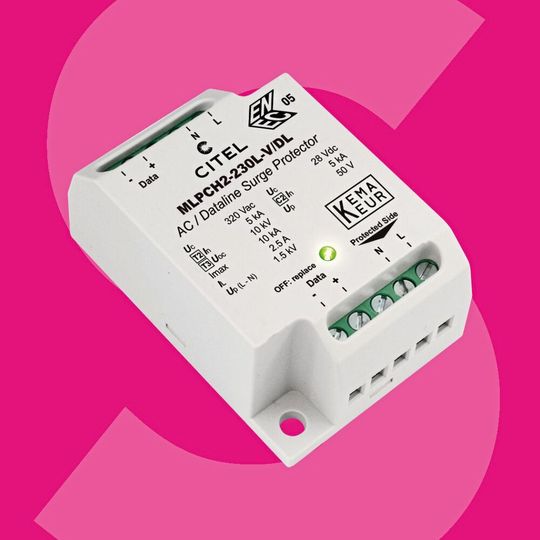 Die aktiven SPDs (Surge Protective Devices) von Citel sind für die Hutschiene, den Chassiseinbau und die Platinenmontage bei Umgebungstemperaturen von –40 bis +85°C ausgelegt. (Bild:  Schukat Electronic)