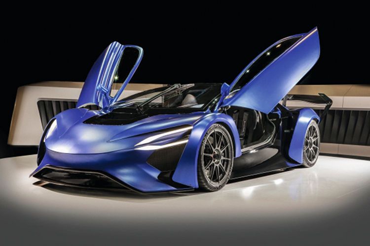 Das Elektroauto von Techrules mit 768 kW Spitzenleistung: Der Turbinen-Lader sorgt für eine Reichweite von über 2000 km. (Techrules)