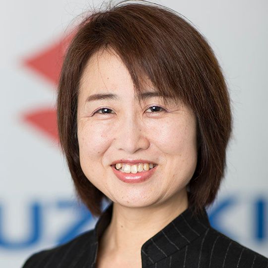 Tomoyo Sekiguchi übernimmt das Präsidentenamt von Suzuki Deutschland von Masato Atsumi.(Foto:  Suzuki)