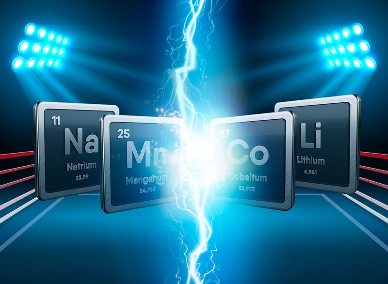 Lithium und Cobalt, die alten Champions, werden herausgefordert von Natrium und Mangan. (©MicroOne - stock.adobe.com/Dominik Kron - VCG)