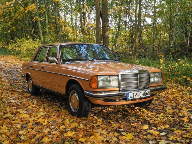 Ein 78er 280 E in der seltenen Farbe Cayenne Orange (Code 906) dürfte so schnell kein zweites Mal zu finden sein. (SP-X/Patrick Broich)