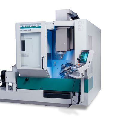 Fehlmann PICOMAX 550 / 550 PRO - Fraiseuse de conception compacte pour l'usinage 5 axes moderne et polyvalent. (Source : Fehlmann AG)